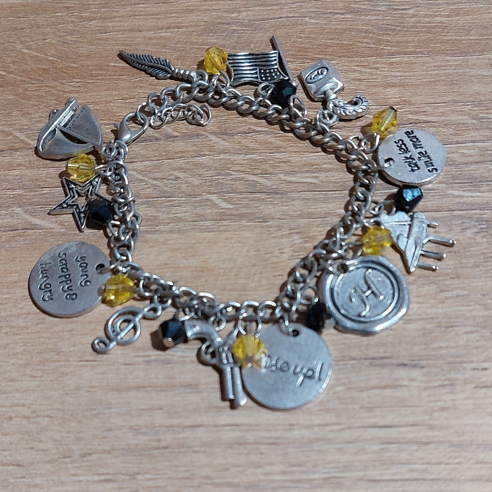 Multi Charms Chain Bracelet